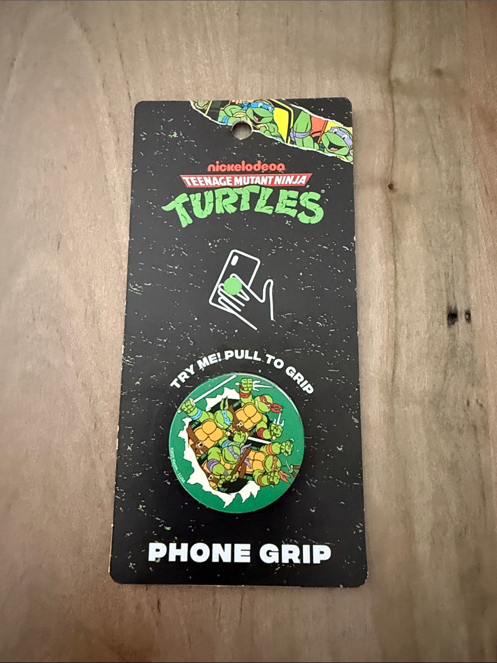 Nickelodeon Teenage Mutant Ninja Turtles Green Phone Grip